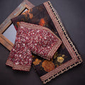 Premium Embroidery Work Designer Saree