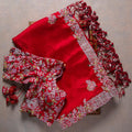 Premium Embroidery Work designer saree
